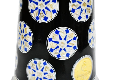 Gawharet El Fan Classic 17/17.5 inch Drum Darbuka Doumbek Tabla Mother of Pearl (Night Blossom)