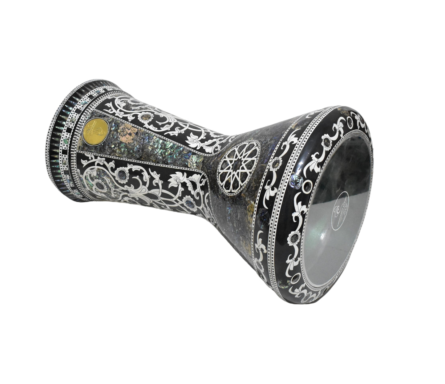 Gawharet El Fan Sombaty 18.5/19 inch Drum Darbuka Doumbek Tabla Blue mother of pearl (Endubis)