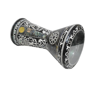 Gawharet El Fan Sombaty 18.5/19 inch Drum Darbuka Doumbek Tabla Blue mother of pearl (Endubis)