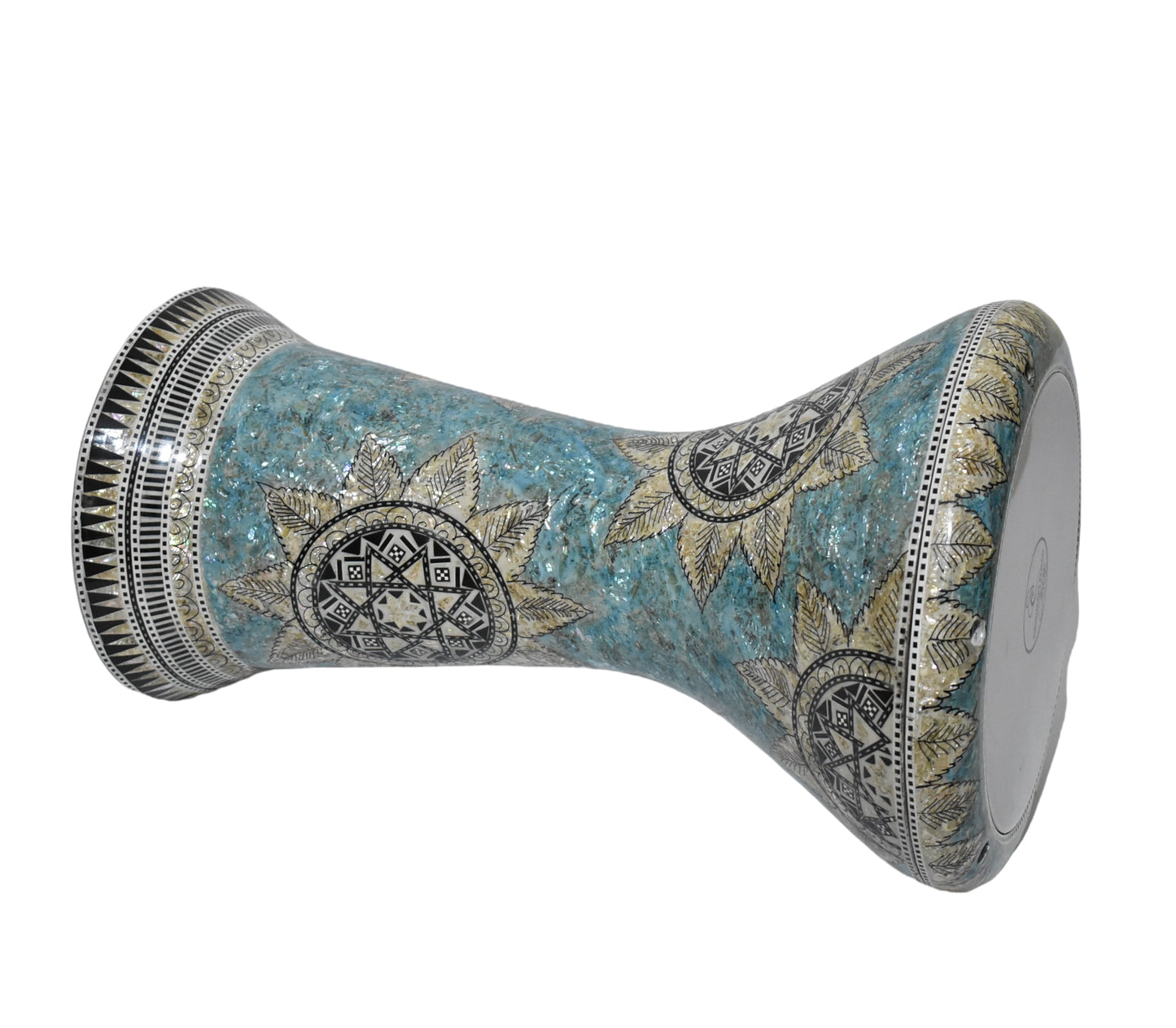 Gawharet El Fan Large Sombaty 21 inch Drum Darbuka Doumbek Tabla mother of pearl ( Sea Star 21" )